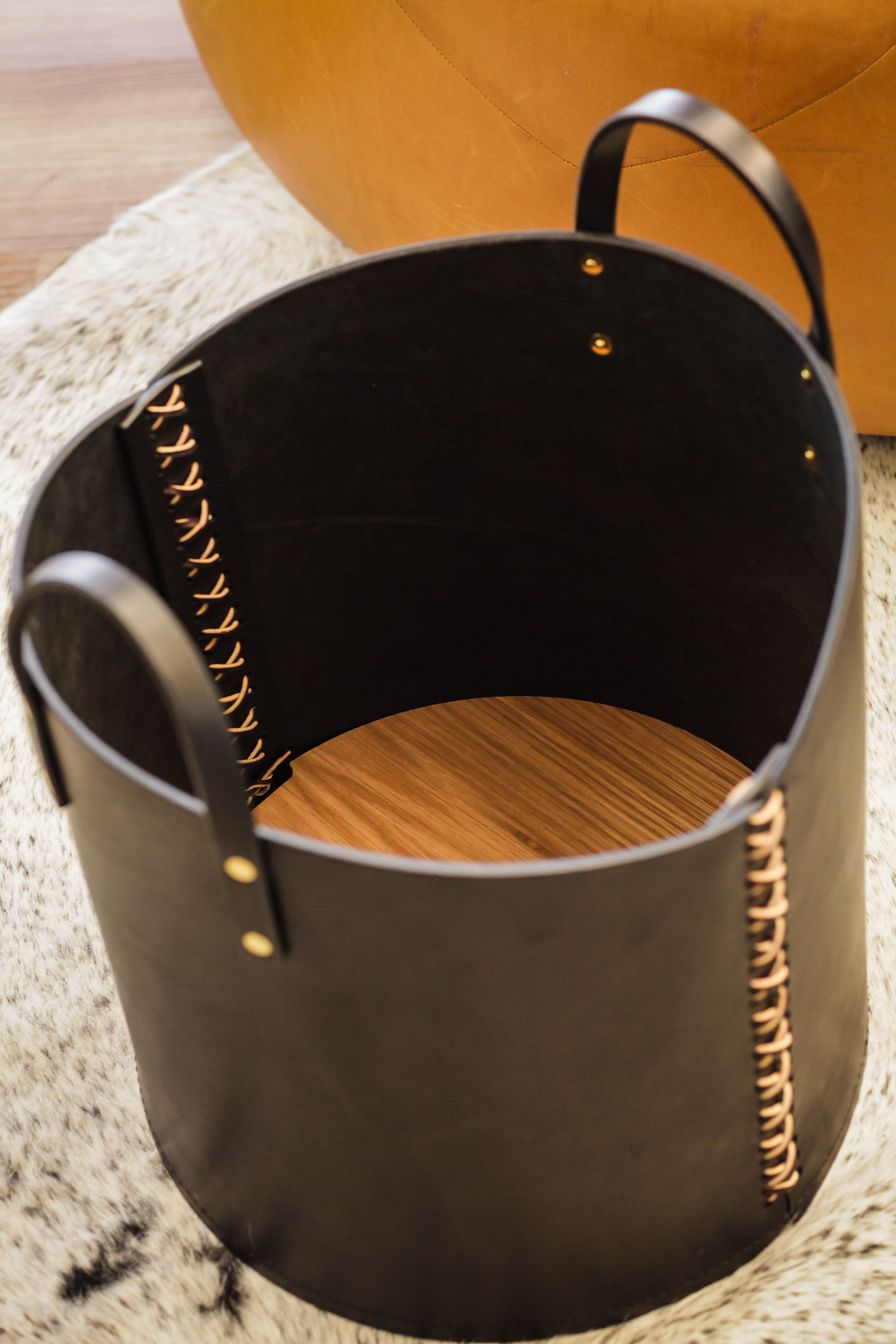 Everything Basket - Medium | Premium Leather Storage – Oliver Dean