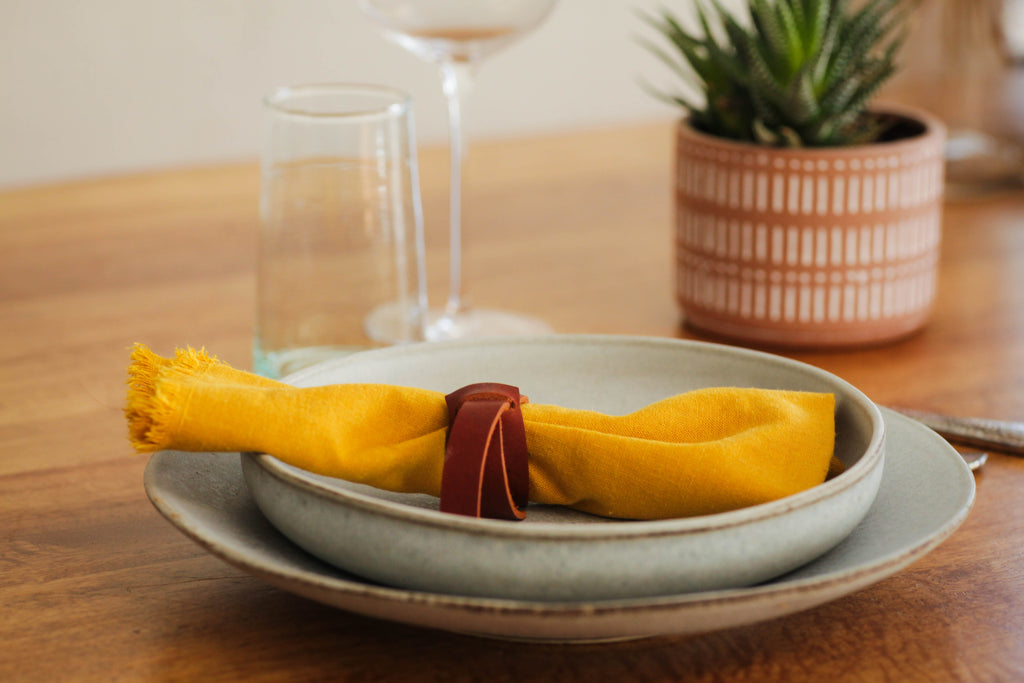 Leather Napkin Rings image 2