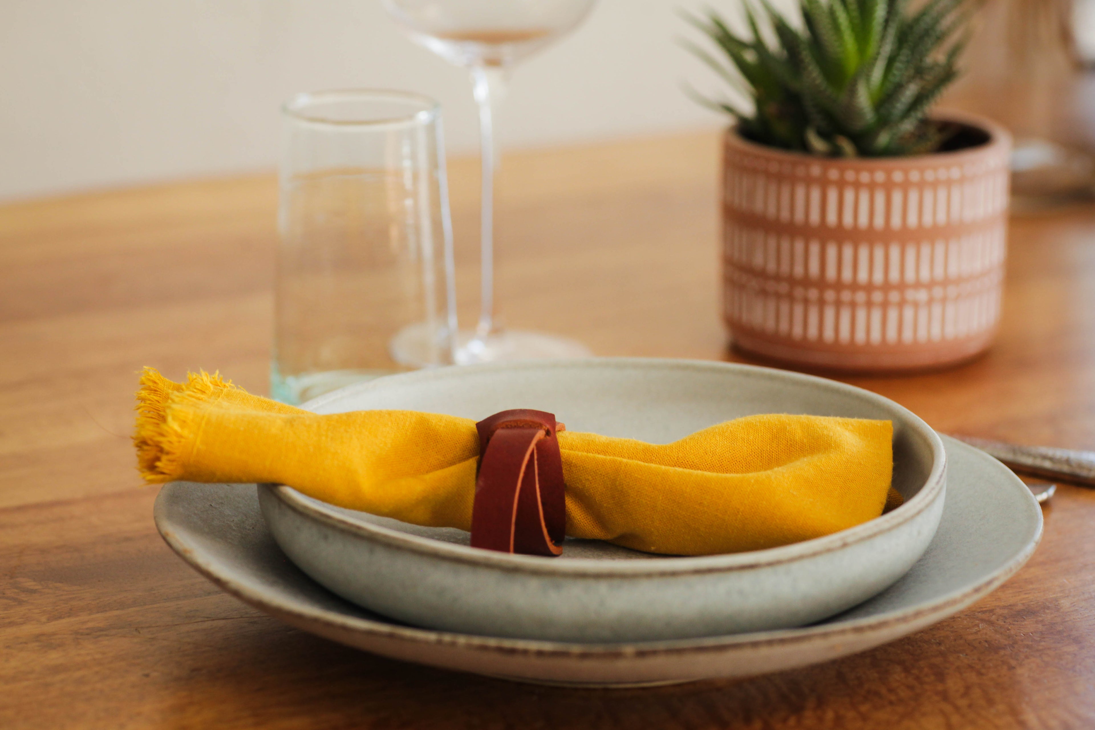 Leather Napkin Rings image 2