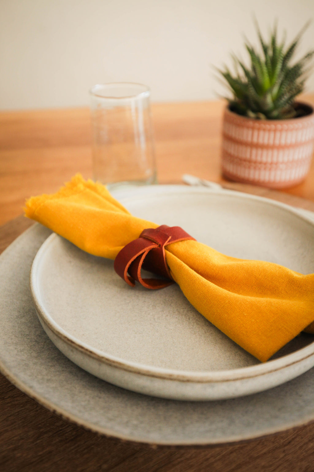 Leather Napkin Rings image 3