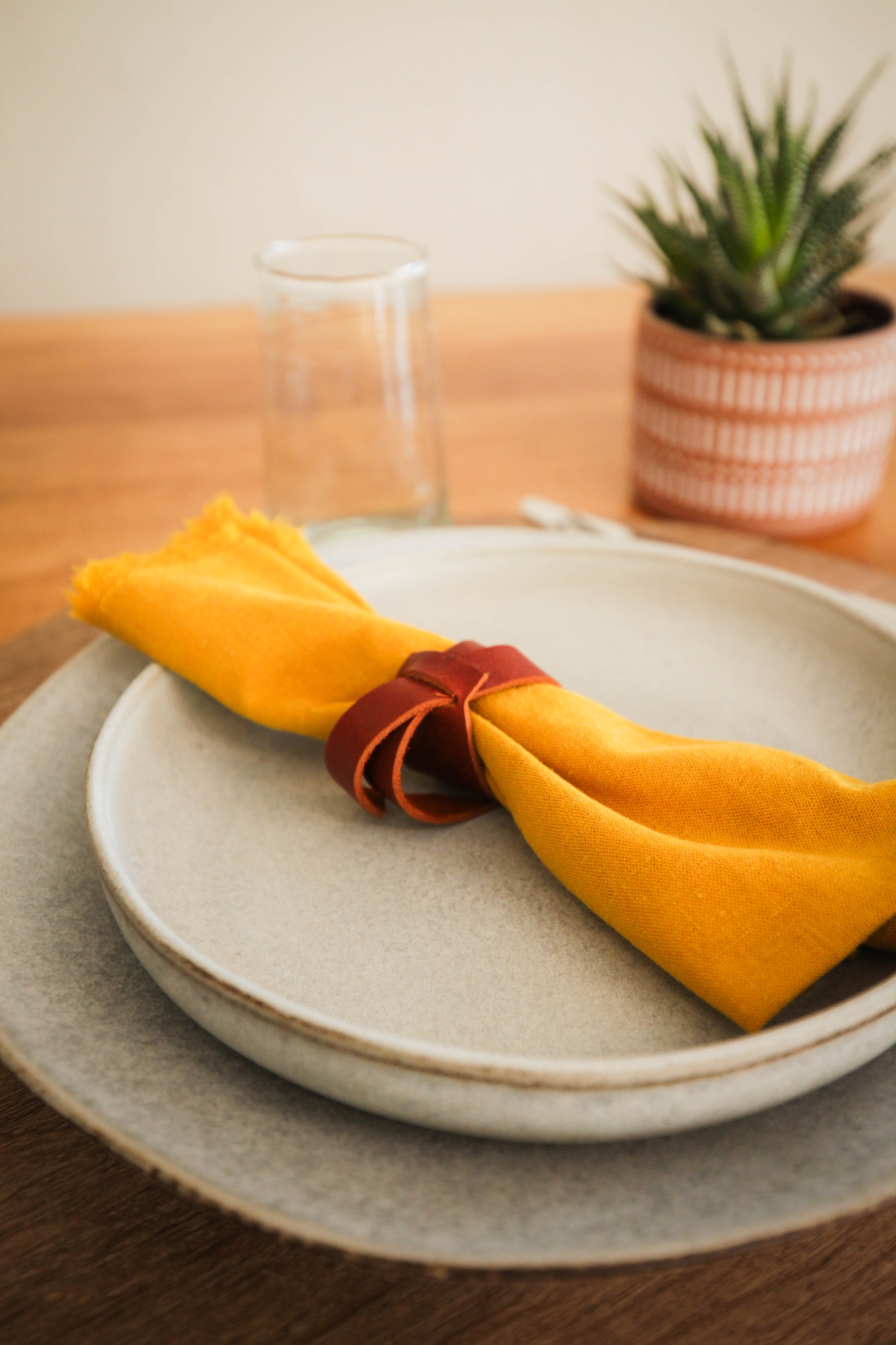 Leather Napkin Rings image 3