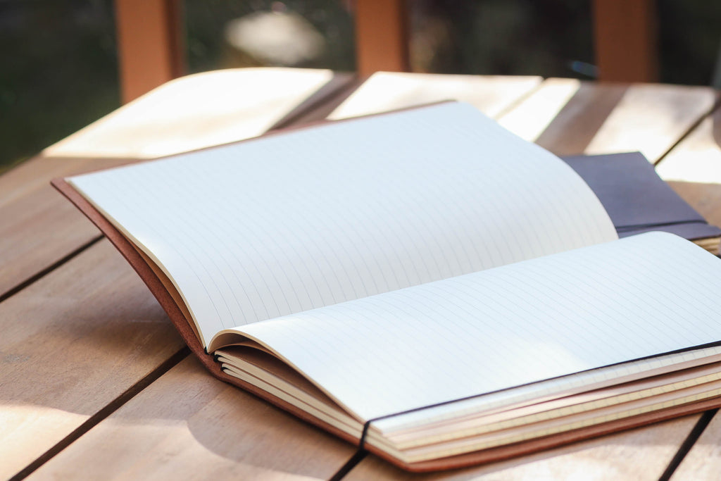 Large Leather Notebook image 1