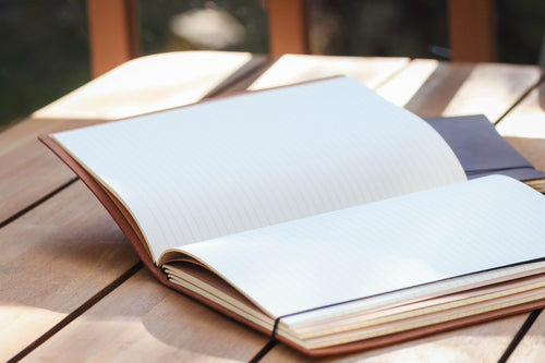 Large Leather Notebook image 1
